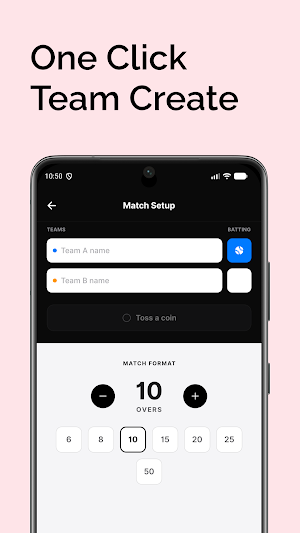 WicketBook - Cricket Score Log Screenshot 2