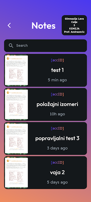 Note Market Screenshot 0