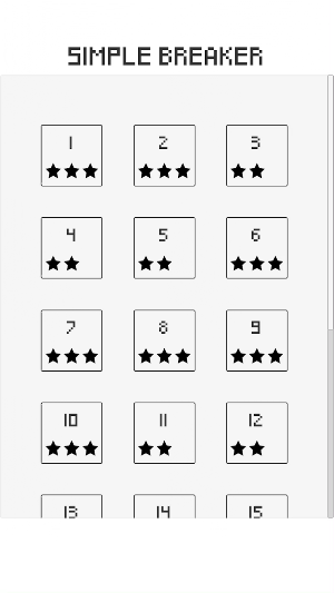 Simple Breaker: A brick breake Screenshot 0