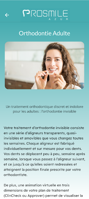 Prosmile Azur Screenshot 3