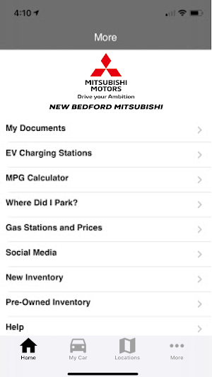 New Bedford Mitsubishi Screenshot 1