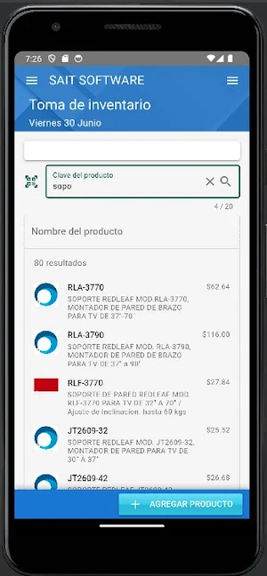 Inventarios App Screenshot 2