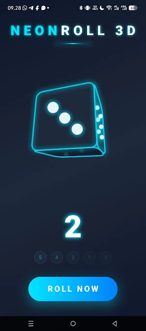 NeonRoll 3D Screenshot 0
