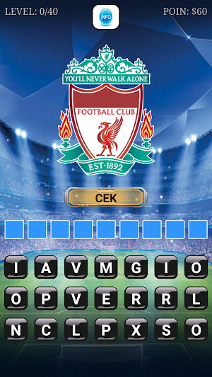 Tebak Logo Sepak Bola Screenshot 0