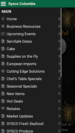 Sysco Solutions Columbia Screenshot 1