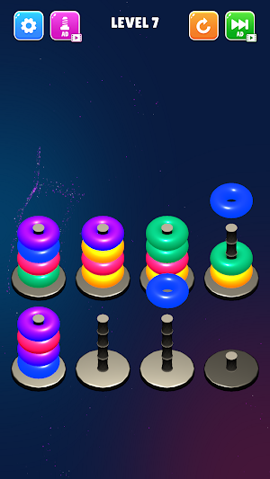 Sorting Rings Challenge Screenshot 2