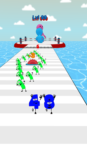 Numbers Run 3D Screenshot 1