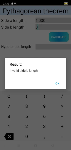 Pythagorean Theorem Screenshot 3