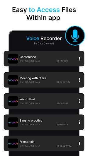 Clip Voice Recorder Screenshot 2