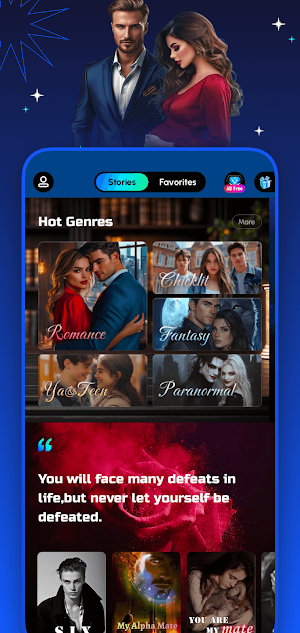 MiniFic-Easy reading Screenshot 1