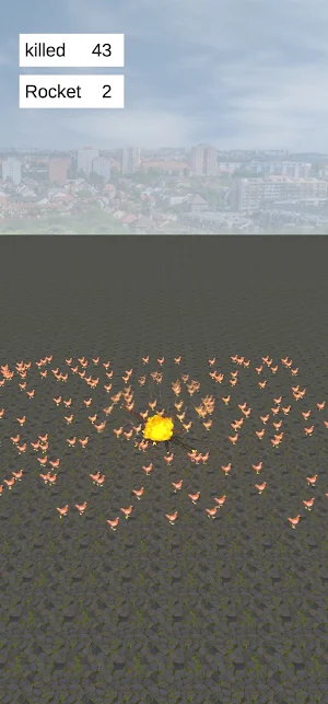 قذيفة الدجاج - chicken rocket Screenshot 2
