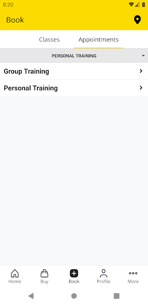 Gold's Gym Egypt Screenshot 1