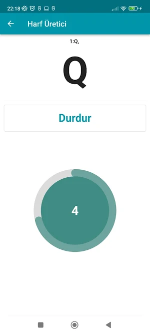 Rastgele Harf Üret Screenshot 3