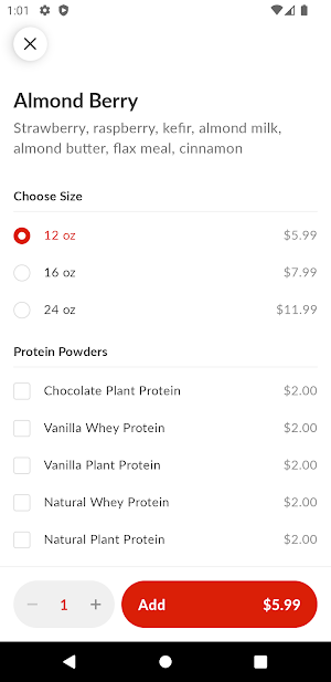 Green's Natural Foods Screenshot 3