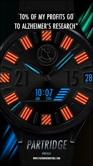 Tiger Artistic Watch Face V26 Screenshot 0
