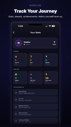 Riddled: Daily Brain Teasers Screenshot 2