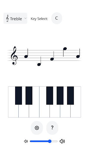 Clef Trainer Grid Screenshot 1