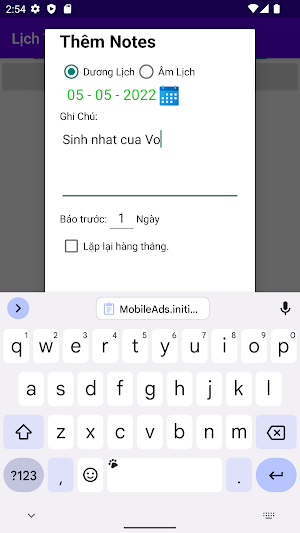 Lịch Vạn Niên Plus Screenshot 2
