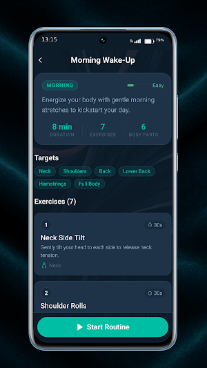 Flexro Stretch Timer Screenshot 3