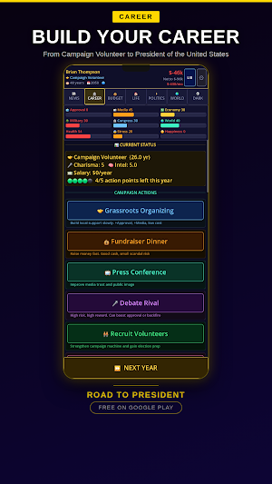 Road To President Screenshot 0