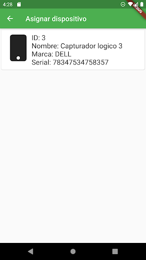 Recepcion Orion Movil Screenshot 1