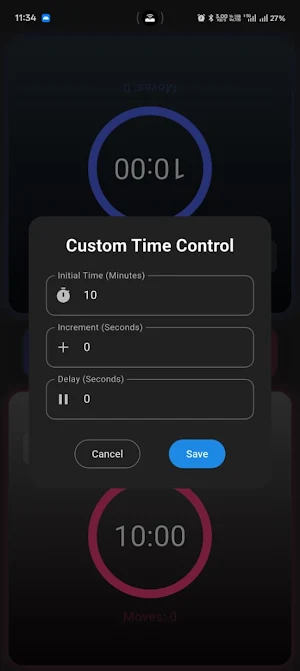 eChess Clock Screenshot 3