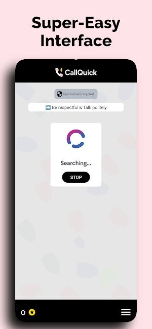 CallQuick: Random English Call Screenshot 2