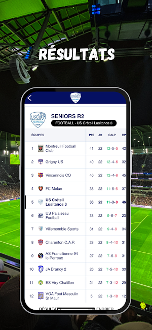 US Créteil-Lusitanos Asso Screenshot 2
