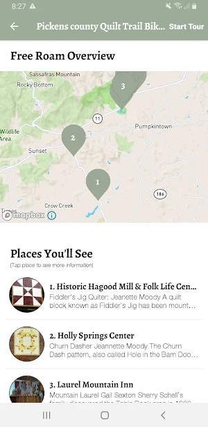Upstate Heritage Quilt Trail Screenshot 2