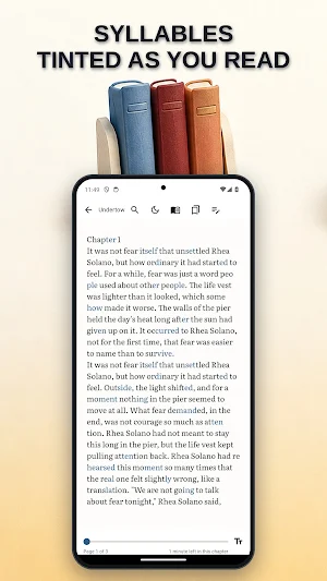 Epub Reader – Syllables, FB2 Screenshot 0