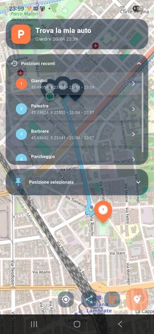 Trova la mia auto-ma non solo Screenshot 1