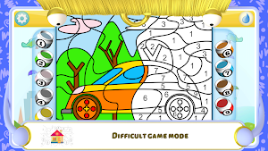 Color by Numbers - Cars Screenshot 3