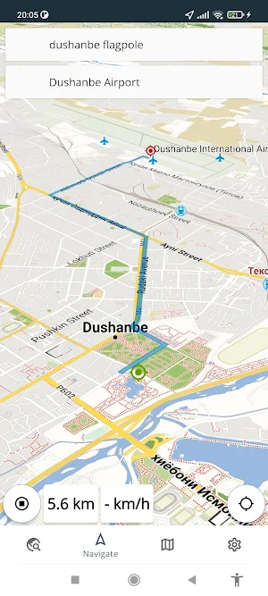 Tajikistan Offline Map Screenshot 1