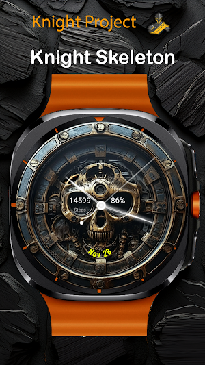 Knight Skeleton Watch Face Screenshot 2