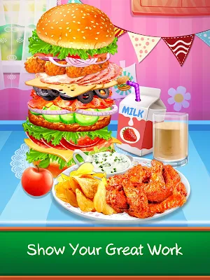 School Lunch Food Maker! Screenshot 2