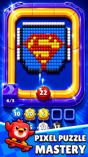 Pixel Boom : Bird Blast Screenshot 0