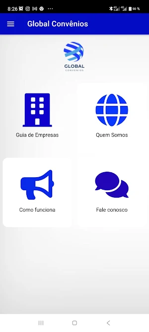 Global Convênios Screenshot 1