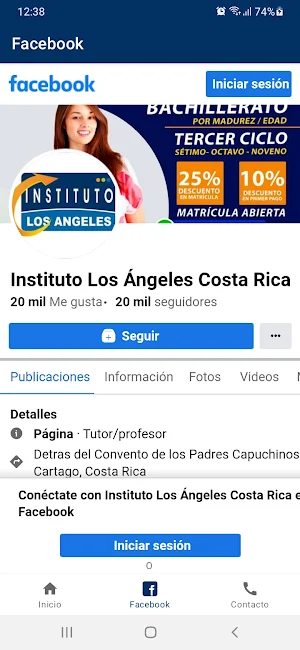 Instituto Los Ángeles Screenshot 1