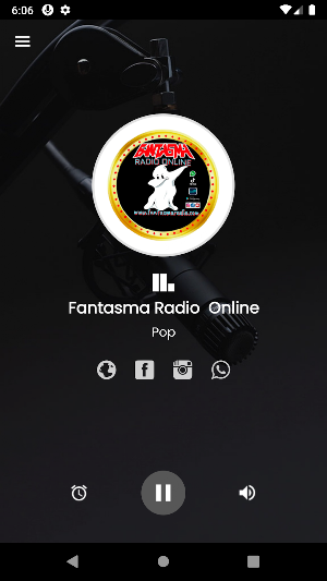 Fantasma Radio Online Screenshot 1