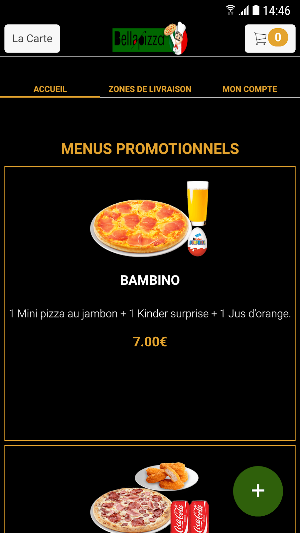 Bella Pizza Carrieres Screenshot 2