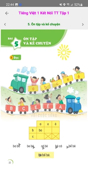 Tieng Viet 1 Ket Noi - Tap 1 Screenshot 2
