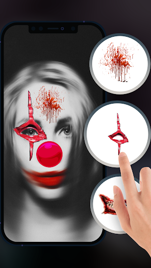 Evil Clown Photo Editor Screenshot 1