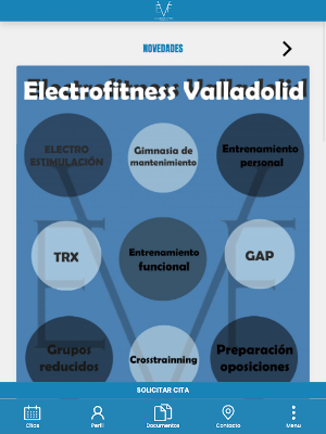 Electrofitness Valladolid Screenshot 2