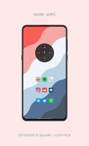 OxygenOS 12 square - icon pack Screenshot 2