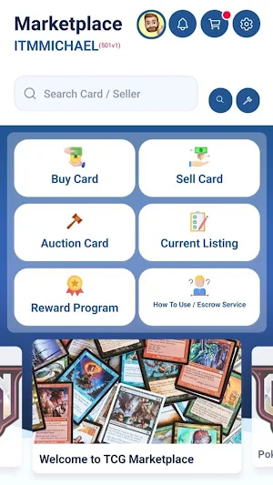 TCG Marketplace Screenshot 0