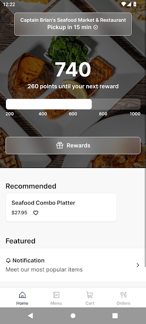Captain Brian's Seafood Market Screenshot 0