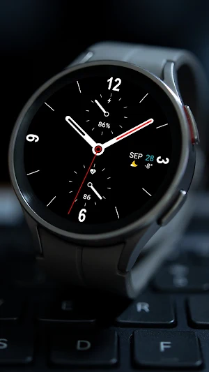 Analog Classic GTS Watch face Screenshot 1