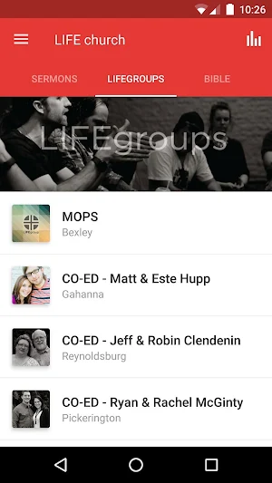 LIFE church app Screenshot 2