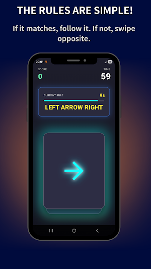 ShiftRule: Brain Test & Reflex Screenshot 1
