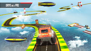 Monster Truck Game: Impossible Car Stunts 3D Screenshot 2